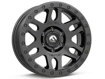 Fuel Wheels Recoil Matte Black 6-Lug Wheel; 18x9; 1mm Offset (07-14 Tahoe)