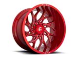 Fuel Wheels Runner Candy Red Milled 6-Lug Wheel; 24x14; -75mm Offset (07-14 Tahoe)