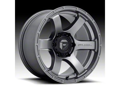 Fuel Wheels Rush Matte Gunmetal 6-Lug Wheel; 18x9; -12mm Offset (07-14 Tahoe)