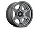 Fuel Wheels Shok Matte Anthracite 6-Lug Wheel; 17x10; -18mm Offset (07-14 Tahoe)