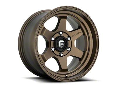 Fuel Wheels Shok Matte Bronze 6-Lug Wheel; 17x10; -18mm Offset (07-14 Tahoe)