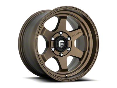 Fuel Wheels Shok Matte Bronze 6-Lug Wheel; 17x9; 1mm Offset (07-14 Tahoe)