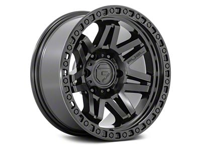 Fuel Wheels Syndicate Blackout 6-Lug Wheel; 17x9; -12mm Offset (07-14 Tahoe)