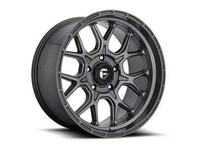 Fuel Wheels Tech Matte Gunmetal 6-Lug Wheel; 18x9; -12mm Offset (07-14 Tahoe)