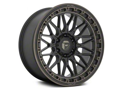 Fuel Wheels Trigger Matte Black Dark Tint 6-Lug Wheel; 17x9; -12mm Offset (07-14 Tahoe)