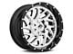 Fuel Wheels Triton Chrome with Gloss Black Lip 6-Lug Wheel; 20x12; -44mm Offset (07-14 Tahoe)