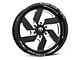 Fuel Wheels Triton Gloss Black Milled 6-Lug Wheel; 18x9; 1mm Offset (07-14 Tahoe)