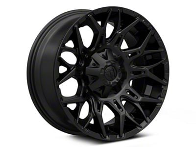 Fuel Wheels Twitch Gloss Black 6-Lug Wheel; 20x9; 1mm Offset (07-14 Tahoe)