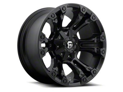 Fuel Wheels Vapor Matte Black 6-Lug Wheel; 18x8; 35mm Offset (07-14 Tahoe)