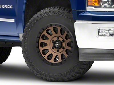 Fuel Wheels Vector Bronze 6-Lug Wheel; 17x9; -12mm Offset (07-14 Tahoe)