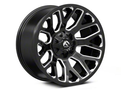 Fuel Wheels Warrior Gloss Black Milled 6-Lug Wheel; 20x10; -18mm Offset (07-14 Tahoe)