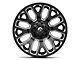 Fuel Wheels Warrior Gloss Black Milled 6-Lug Wheel; 20x10; -18mm Offset (07-14 Tahoe)