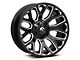 Fuel Wheels Warrior Gloss Black Milled 6-Lug Wheel; 20x10; -18mm Offset (07-14 Tahoe)