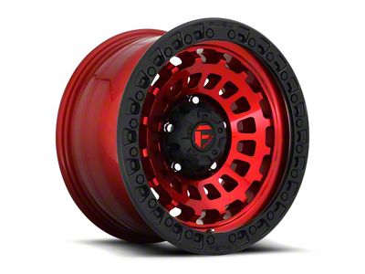 Fuel Wheels Zephyr Candy Red 6-Lug Wheel; 20x9; 20mm Offset (07-14 Tahoe)