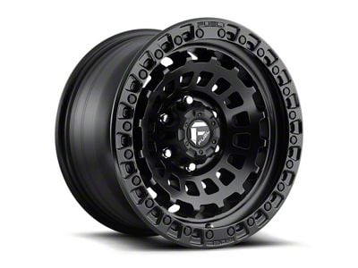 Fuel Wheels Zephyr Matte Black 6-Lug Wheel; 17x9; -12mm Offset (07-14 Tahoe)