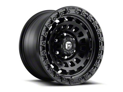 Fuel Wheels Zephyr Matte Black 6-Lug Wheel; 17x9; 1mm Offset (07-14 Tahoe)