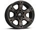 Fuel Wheels Beast Matte Black Machined with Dark Tint 6-Lug Wheel; 17x9; 1mm Offset (07-14 Yukon)