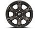 Fuel Wheels Beast Matte Black Machined with Dark Tint 6-Lug Wheel; 17x9; 1mm Offset (07-14 Yukon)