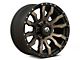 Fuel Wheels Blitz Matte Black Double Dark Tint 6-Lug Wheel; 18x9; -12mm Offset (07-14 Yukon)