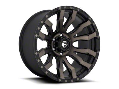 Fuel Wheels Blitz Matte Black Double Dark Tint 6-Lug Wheel; 20x12; -44mm Offset (07-14 Yukon)