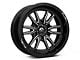 Fuel Wheels Clash Gloss Black Milled 6-Lug Wheel; 24x12; -44mm Offset (07-14 Yukon)