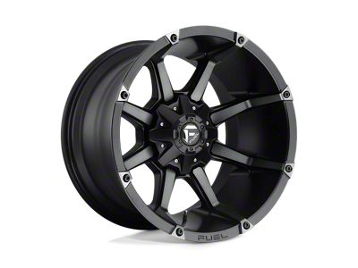 Fuel Wheels Coupler Matte Black Double Dark Tint 6-Lug Wheel; 20x10; -18mm Offset (07-14 Yukon)