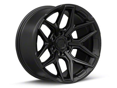 Fuel Wheels Flux Blackout 6-Lug Wheel; 18x9; 30mm Offset (07-14 Yukon)