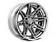 Fuel Wheels Fusion Forged Brawl Platinum with Chrome Lip 6-Lug Wheel; 24x12; -44mm Offset (07-14 Yukon)