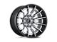 Fuel Wheels Fusion Forged Burn Chrome with Gloss Black Lip 6-Lug Wheel; 22x10; -18mm Offset (07-14 Yukon)