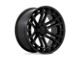 Fuel Wheels Heater Matte Black 6-Lug Wheel; 22x10; -13mm Offset (07-14 Yukon)