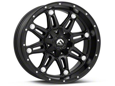 Fuel Wheels Hostage Matte Black 6-Lug Wheel; 20x10; -24mm Offset (07-14 Yukon)