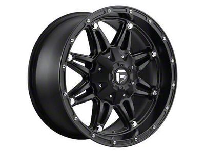 Fuel Wheels Hostage Matte Black 6-Lug Wheel; 20x9; 1mm Offset (07-14 Yukon)