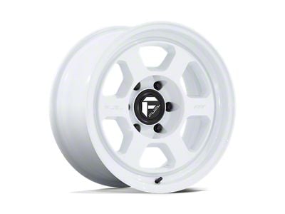 Fuel Wheels Hype Gloss White 6-Lug Wheel; 18x8.5; 10mm Offset (07-14 Yukon)