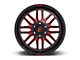 Fuel Wheels Ignite Gloss Black Red Tinted 6-Lug Wheel; 20x9; 19mm Offset (07-14 Yukon)