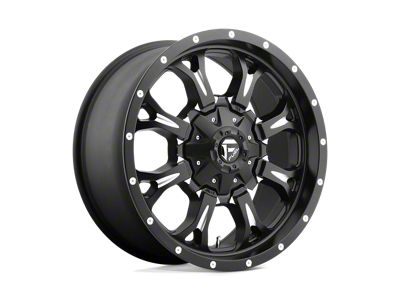 Fuel Wheels Krank Matte Black Milled 6-Lug Wheel; 20x9; 20mm Offset (07-14 Yukon)