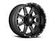 Fuel Wheels Maverick Matte Black Milled 6-Lug Wheel; 22x10; 10mm Offset (07-14 Yukon)