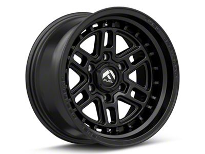 Fuel Wheels Nitro Matte Black 6-Lug Wheel; 17x9; -12mm Offset (07-14 Yukon)