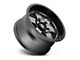 Fuel Wheels Podium Matte Gunmetal 6-Lug Wheel; 20x9; 1mm Offset (07-14 Yukon)