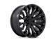 Fuel Wheels Quake Blackout 6-Lug Wheel; 20x9; 1mm Offset (07-14 Yukon)