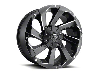 Fuel Wheels Razor Matte Black Milled 6-Lug Wheel; 20x9; 20mm Offset (07-14 Yukon)