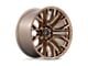 Fuel Wheels Rebar Platinum Bronze Milled 6-Lug Wheel; 17x9; 1mm Offset (07-14 Yukon)