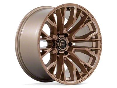 Fuel Wheels Rebar Platinum Bronze Milled 6-Lug Wheel; 20x10; -18mm Offset (07-14 Yukon)