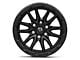 Fuel Wheels Rebel Matte Black 6-Lug Wheel; 20x9; 20mm Offset (07-14 Yukon)