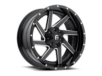 Fuel Wheels Renegade Matte Black Milled 6-Lug Wheel; 22x12; -44mm Offset (07-14 Yukon)