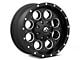 Fuel Wheels Revolver Matte Black Milled 6-Lug Wheel; 18x9; -12mm Offset (07-14 Yukon)