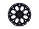 Fuel Wheels Scepter Blackout 6-Lug Wheel; 22x12; -44mm Offset (07-14 Yukon)