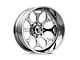 Fuel Wheels Scepter Polished Milled 6-Lug Wheel; 20x10; -18mm Offset (07-14 Yukon)