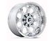 Fuel Wheels Scepter Polished Milled 6-Lug Wheel; 22x10; -18mm Offset (07-14 Yukon)