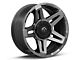 Fuel Wheels SFJ Matte Gunmetal 6-Lug Wheel; 20x12; -44mm Offset (07-14 Yukon)