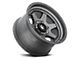 Fuel Wheels Shok Matte Anthracite 6-Lug Wheel; 18x9; 20mm Offset (07-14 Yukon)